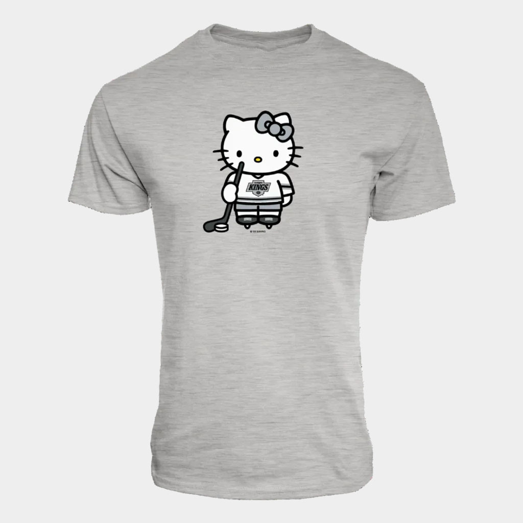 Team LA Merch LA Ice Hockey X Hello Kitty Shirt Best Gifts For Hockey Fans