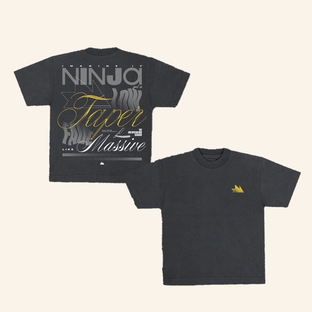 Team Ninja Merch Low Taper Fade Black T-Shirt Birthday Gift Ideas For Friends Team Ninja Merch Low Taper Fade Black T-Shirt Birthday Gift Ideas For Friends