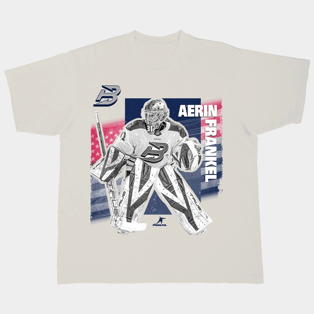 Team PWHL 2026 Merch Adult Aerin Frankel Team PWHL 2026 Urban Stadium Essentials T-Shirt Gifts