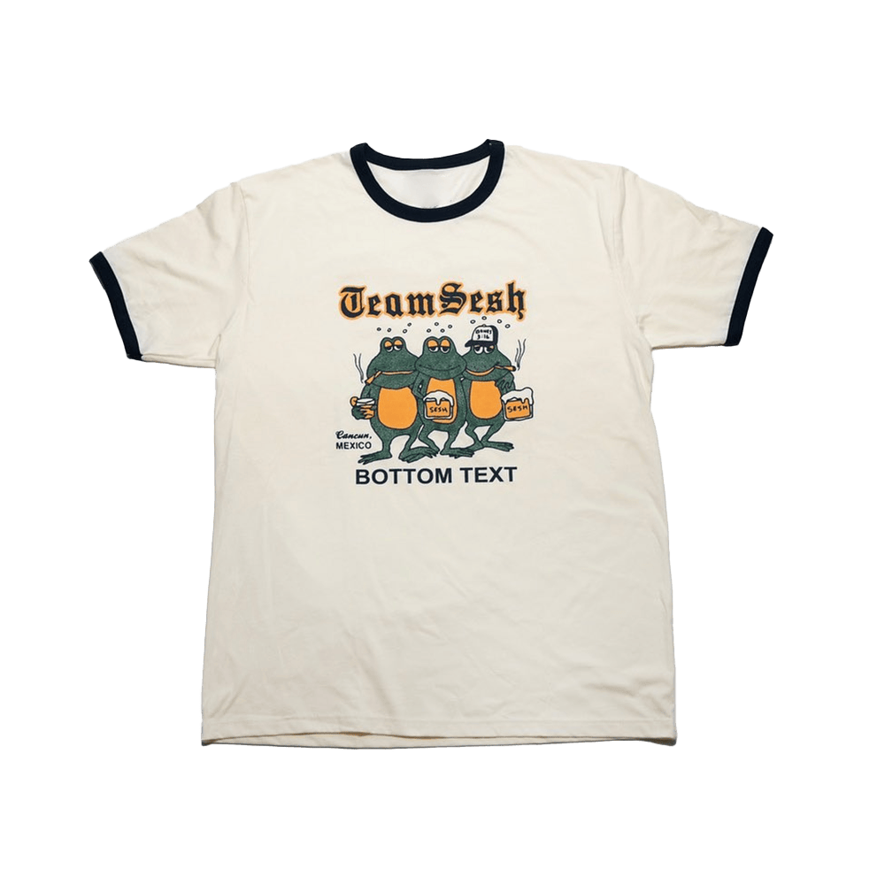 Team Sesh Merch TeamSESH Mexico Bottom Text Frog T-Shirt Mother's Day Gifts For Wife