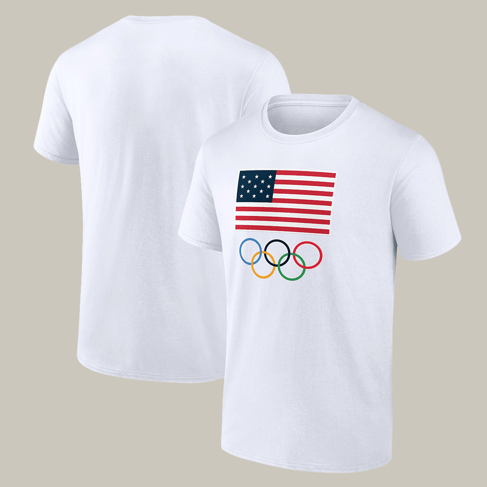 Team USA 2026 Winter Olympic T-Shirt United States Milano Cortina 2026 Clothes Olympic Gear