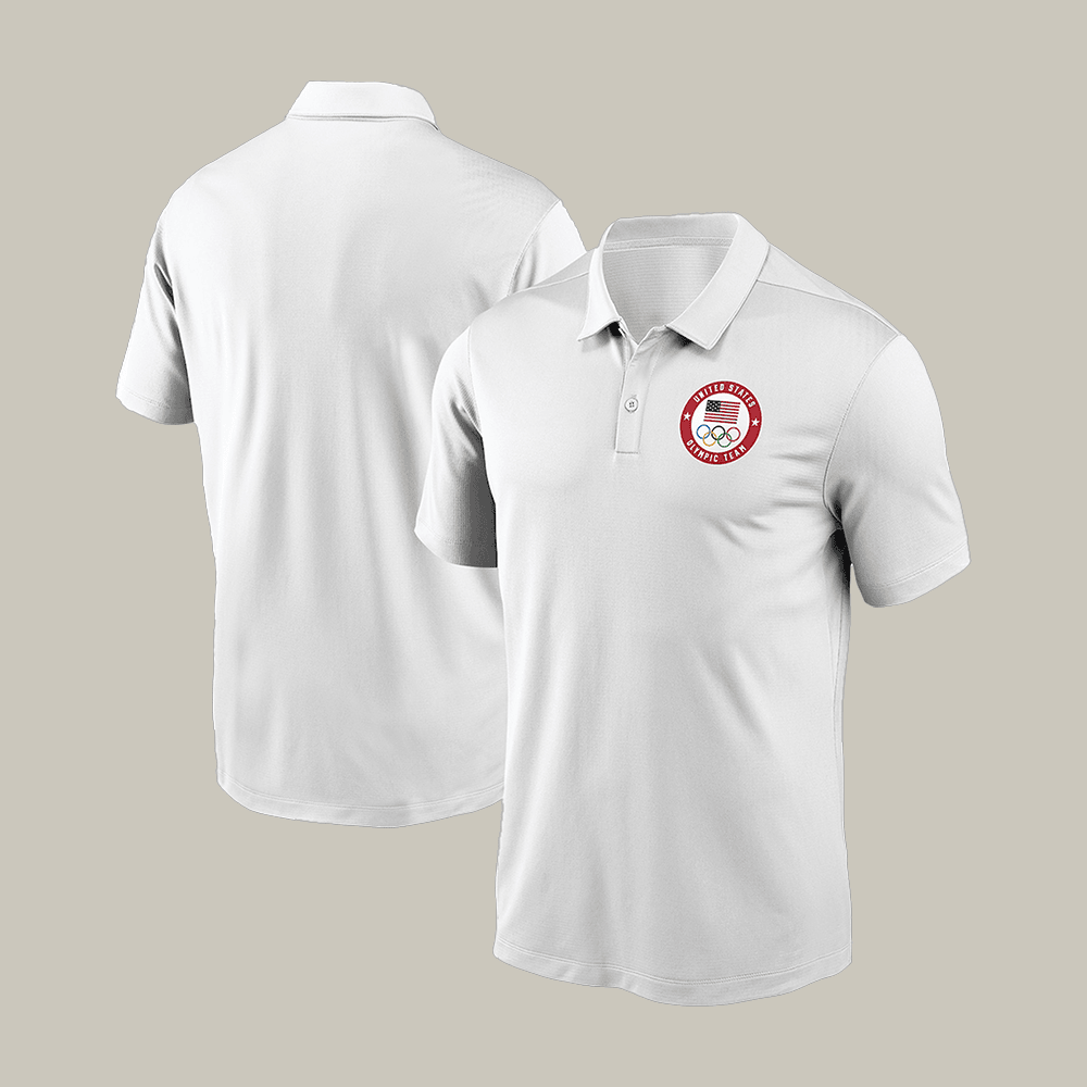 Team USA 2026 Winter Olympics Polo Shirt Winter Sport Clothes Gift For Father