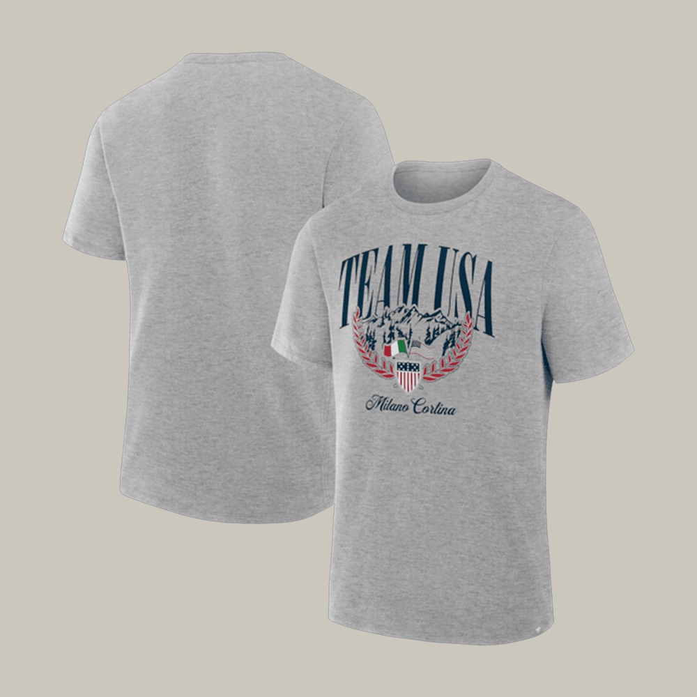 Team USA 2026 Winter Olympics T-Shirt Milano Cortina 2026 Clothes Sport Fan Gift