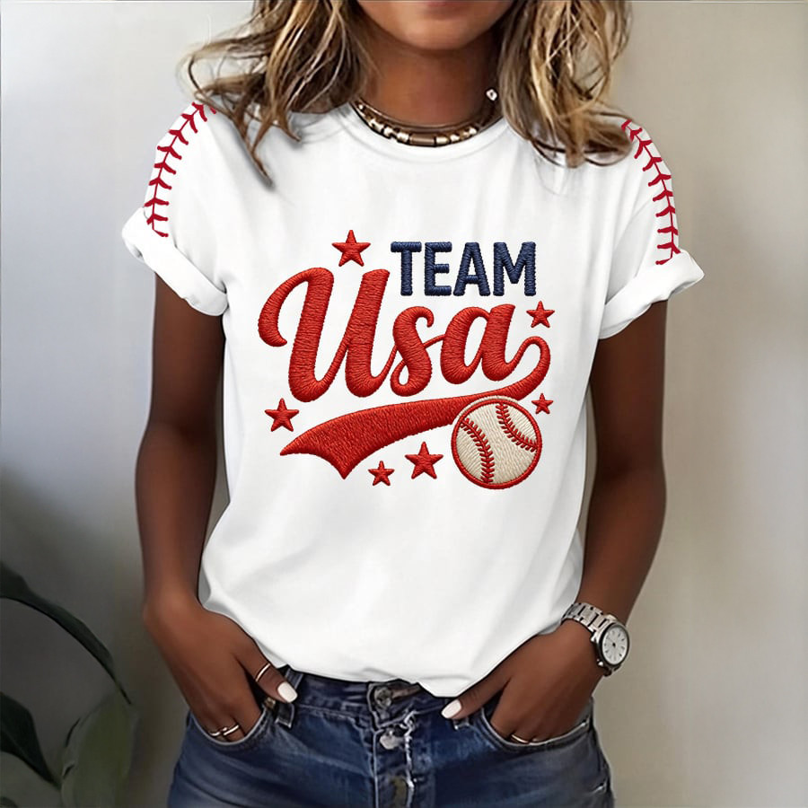 Team USA 2026 World Baseball Classic T-Shirt USA Baseball Merch Cool Gift For Fans
