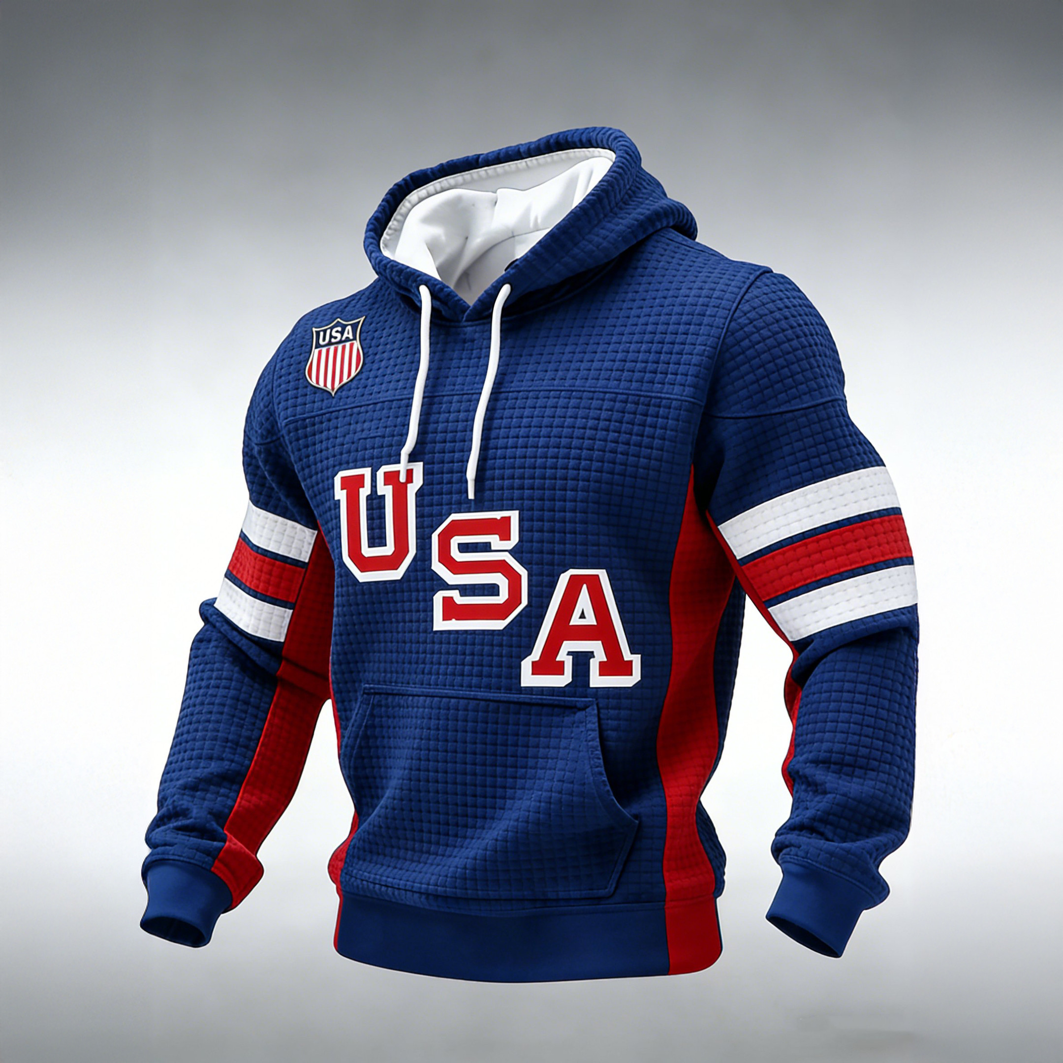 Team USA Hockey 2026 Winter Olympic Hoodie USA Hockey Team 2026 Hooded Sweatshirt