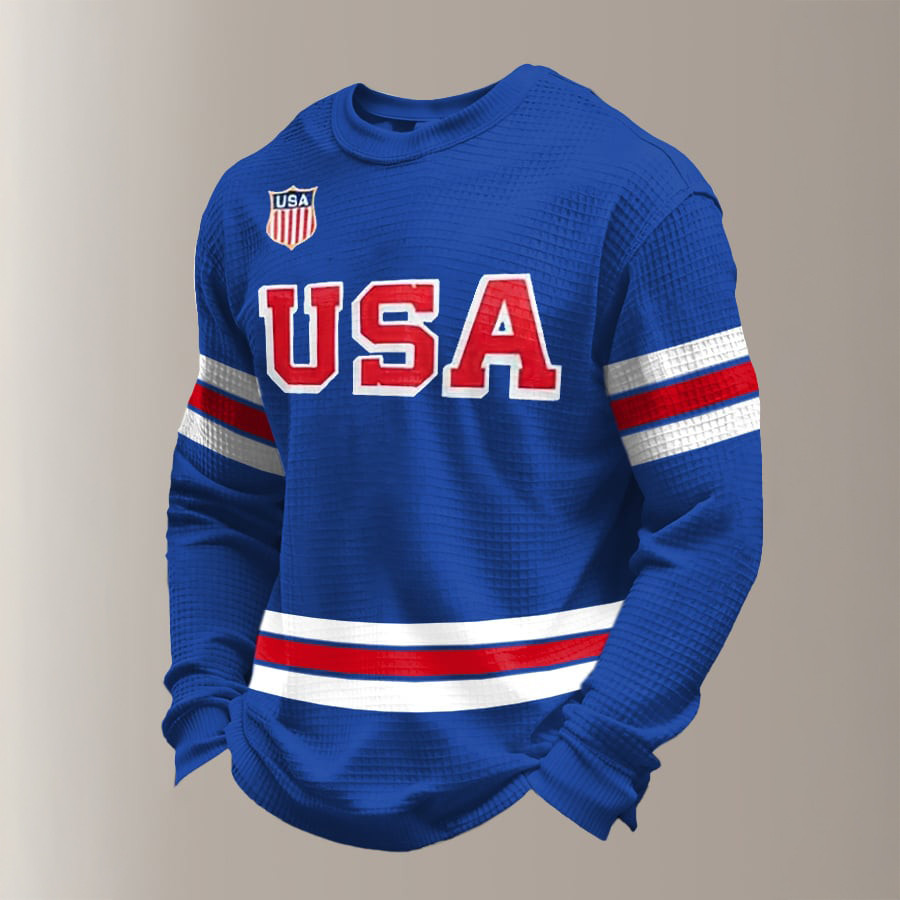 Team USA Ice Hockey 2026 Winter Olympic Long Sleeve Shirt Team USA Hockey Merch Best Fan Gift