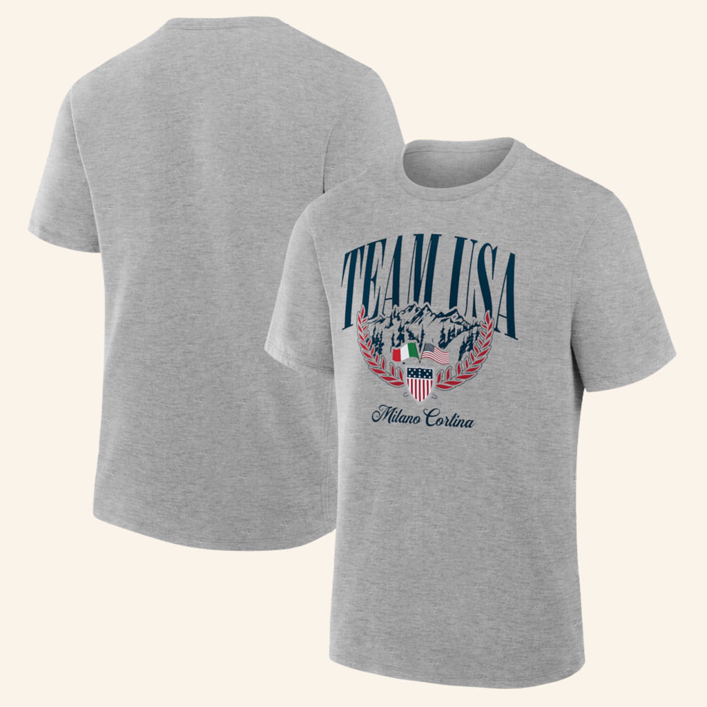 Team USA Milano Cortina 2026 Winter Olympic Games Shirt Gifts For Hockey Fan Game Day Team USA Milano Cortina 2026 Winter Olympic Games Shirt Gifts For Hockey Fan Game Day