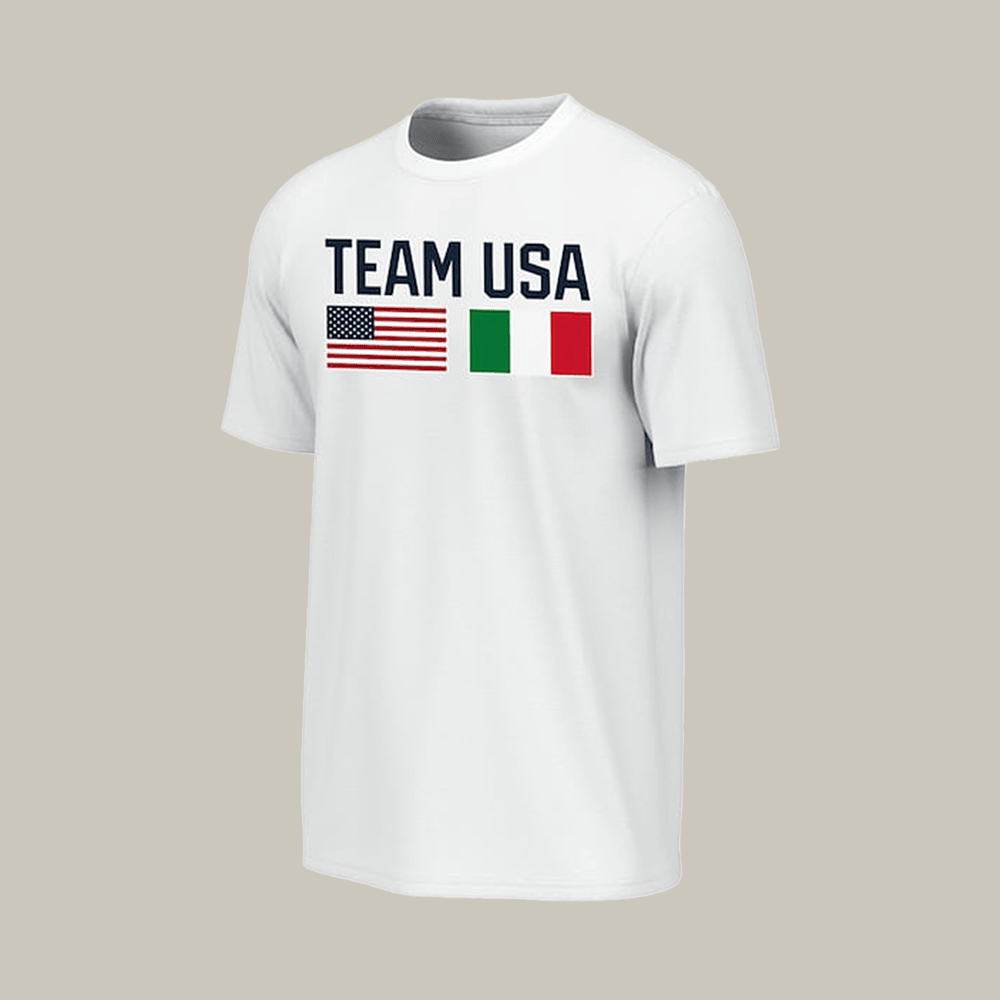 Team USA Milano Cortina 2026 Winter Olympics T-Shirt Milano Cortina 2026 Clothes Fan Merch