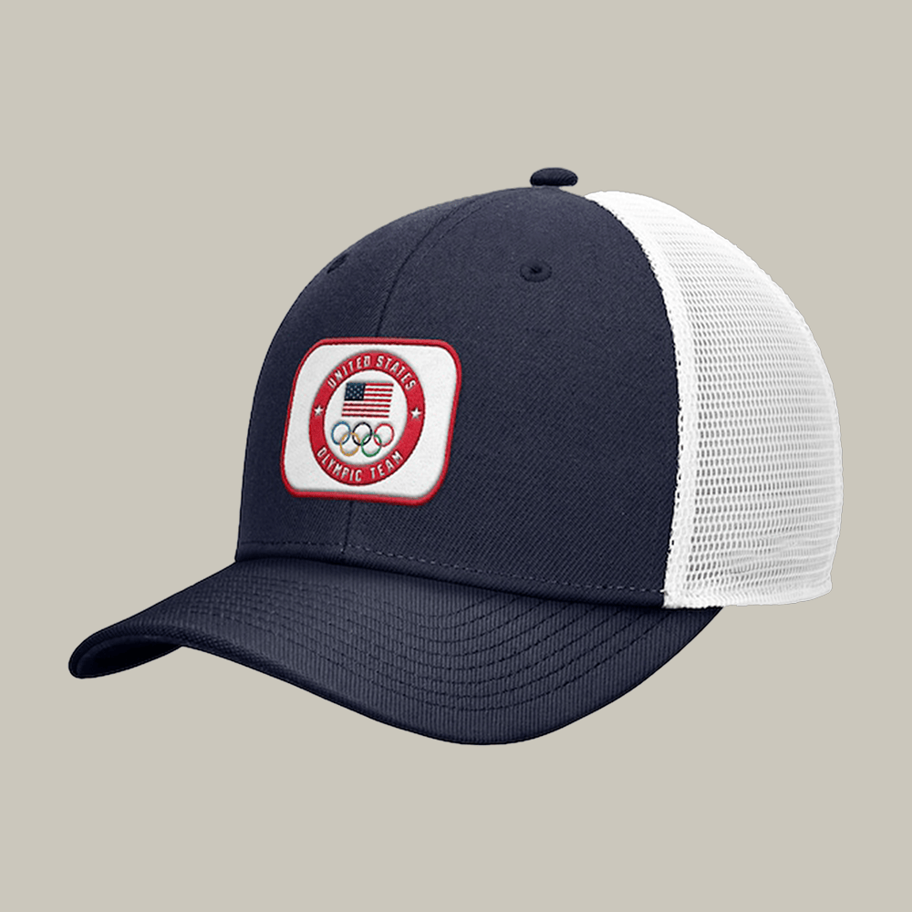 Team USA Rise Dri FIT Trucker Hat Milano Cortina 2026 Trucker Hat Fan Gear
