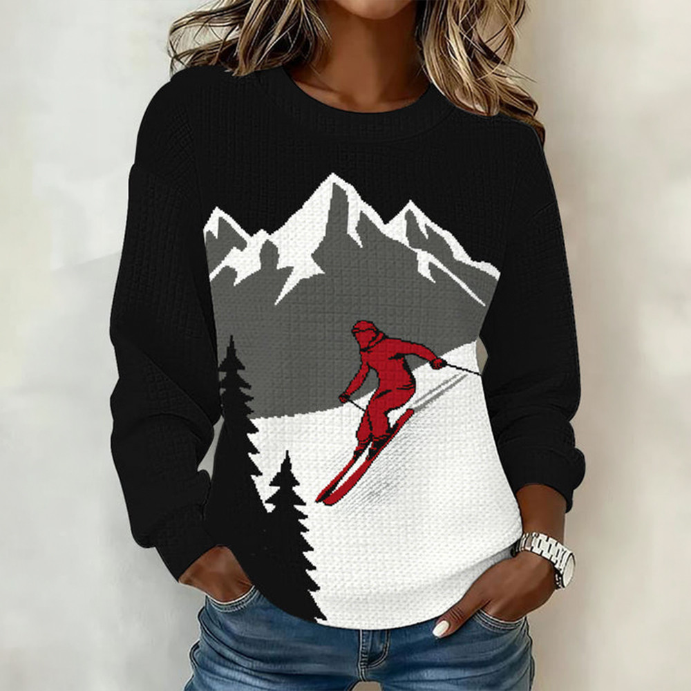 Team USA Skiing 2026 Sweatshirt Milano Cortina 2026 Olympic Clothing Fan Gift Ideas