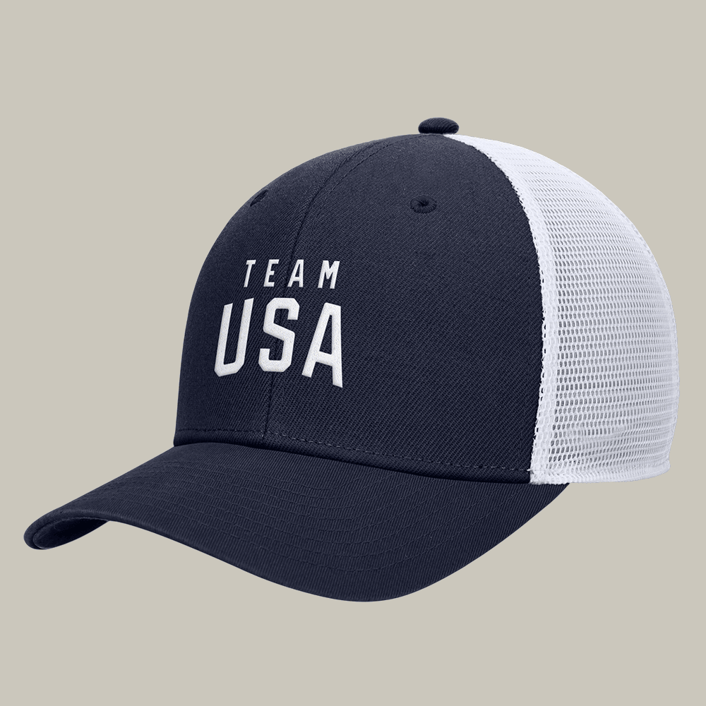 Team USA Trucker Hat Milano Cortina 2026 Olympic Hat 2026 Winter Olympics Fan Gear