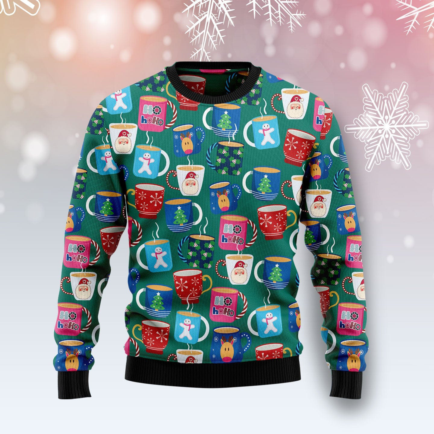 Teapot Christmas Group Ugly Christmas Sweater Christmas Vacation Clothing Gifts For Tea Lovers