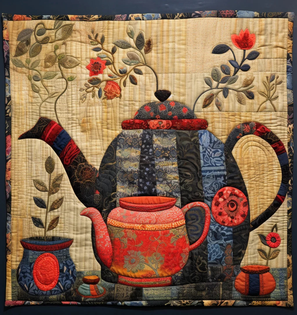 Teapot Quilted Placemat Best Placemats Gifts For Father's Day From Daughter