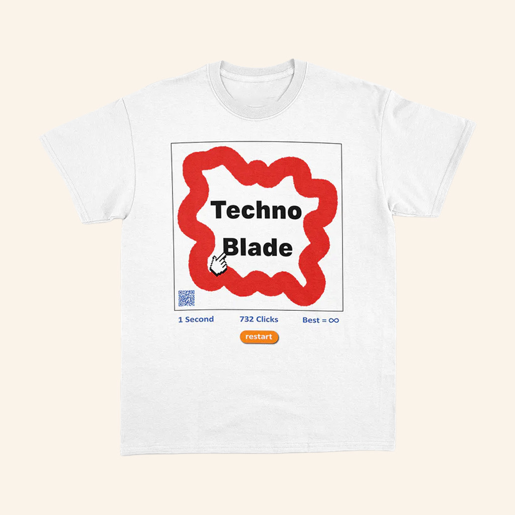 Technoblade Merch Autoclicker T-Shirt Xmas Gifts For Husband Technoblade Merch Autoclicker T-Shirt Xmas Gifts For Husband