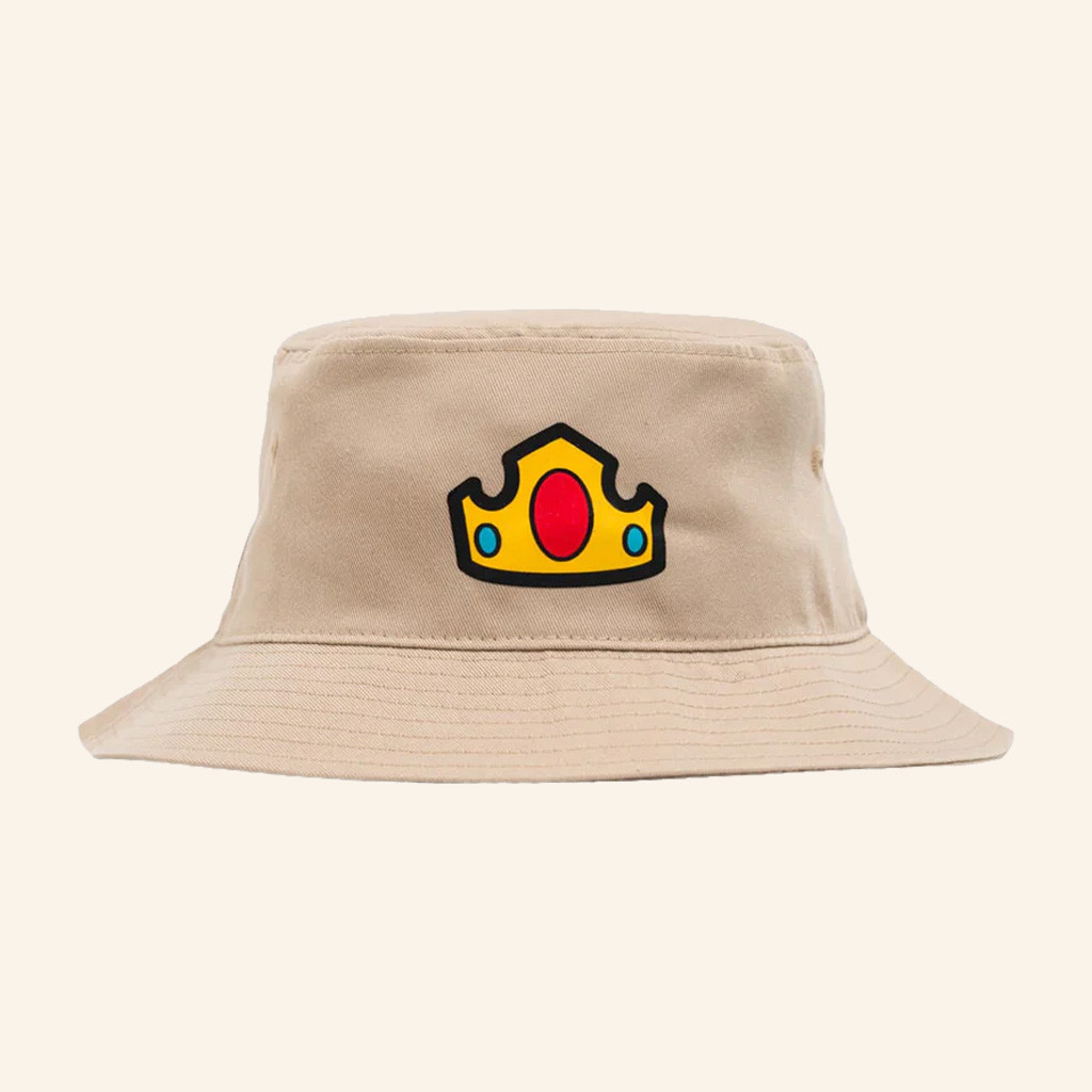 Technoblade Merch Classic Crown Bucket Hat Birthday Gift For Husband