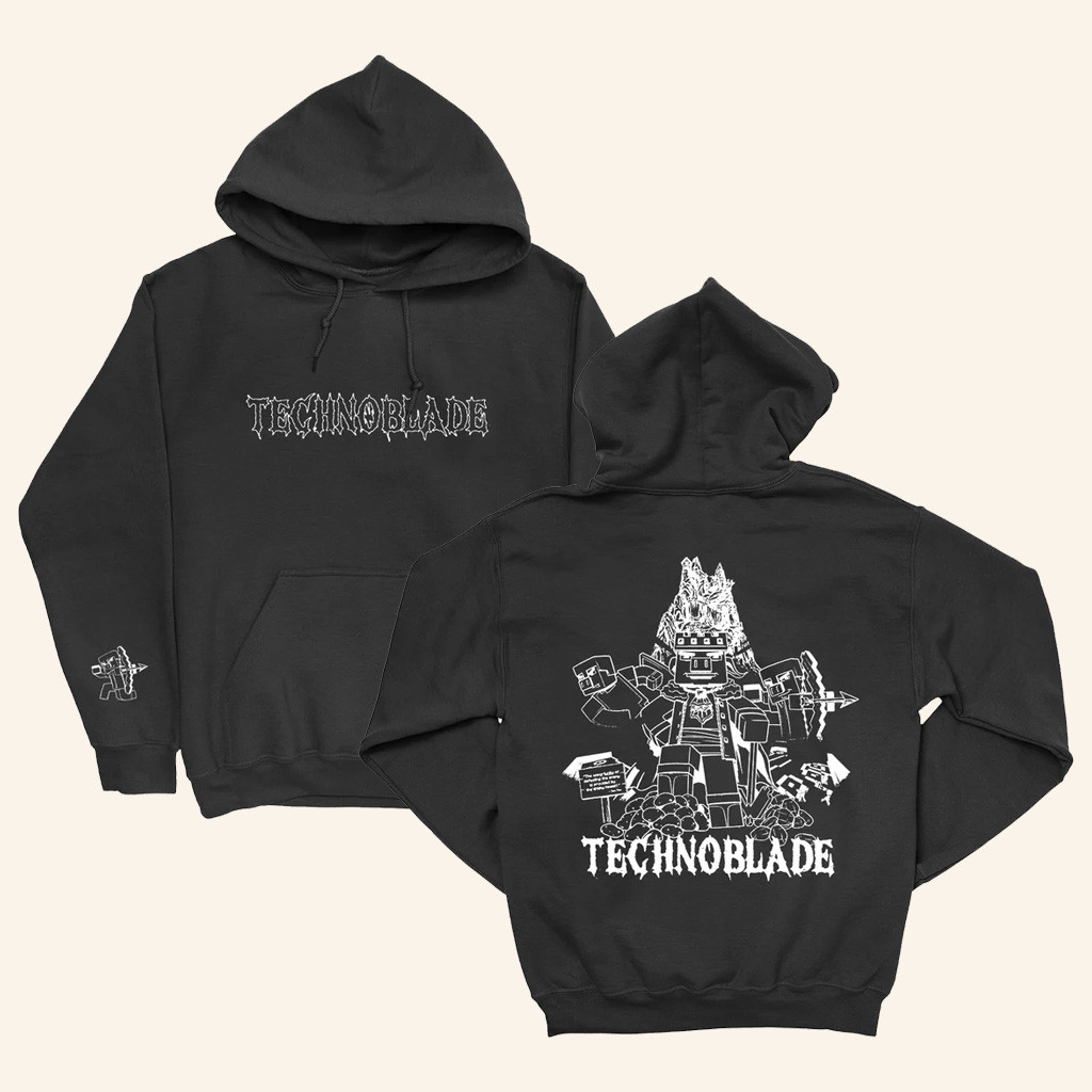 Technoblade Merch Diamond Bow Hoodie Christmas Gifts For Dad Technoblade Merch Diamond Bow Hoodie Christmas Gifts For Dad