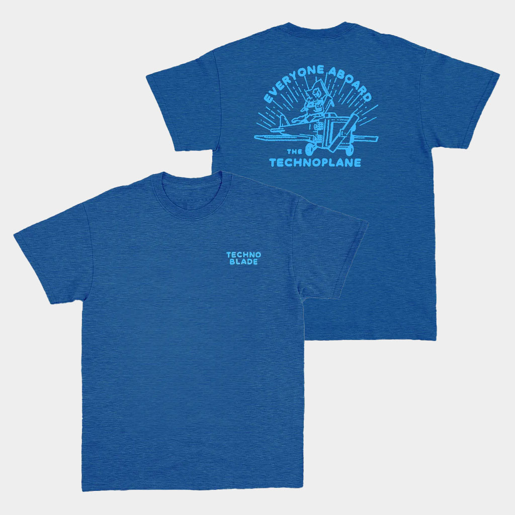 Technoblade Merch Everyone Aboard The Technoplane T-Shirt Best Gifts For YouTuber Fan