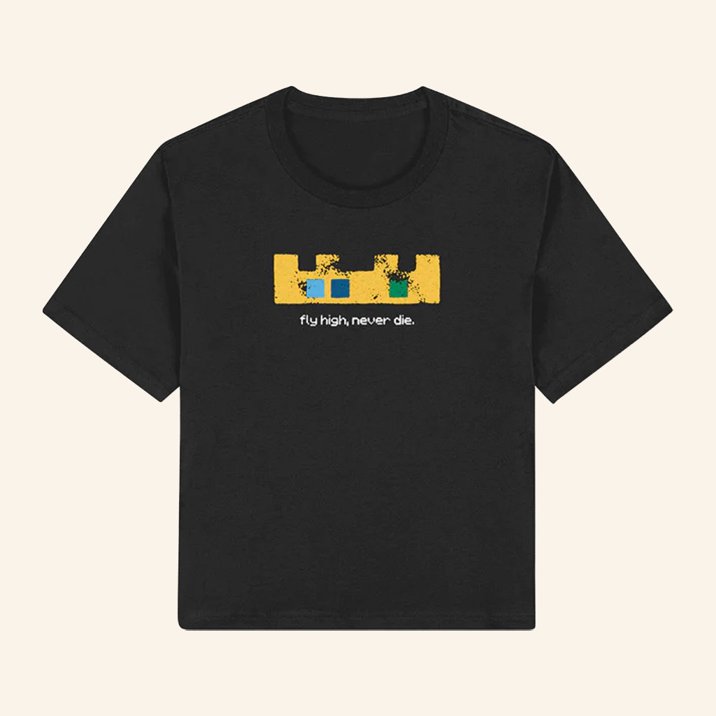 Technoblade Merch Fly High Never Die T-Shirt Christmas Gifts For Guys