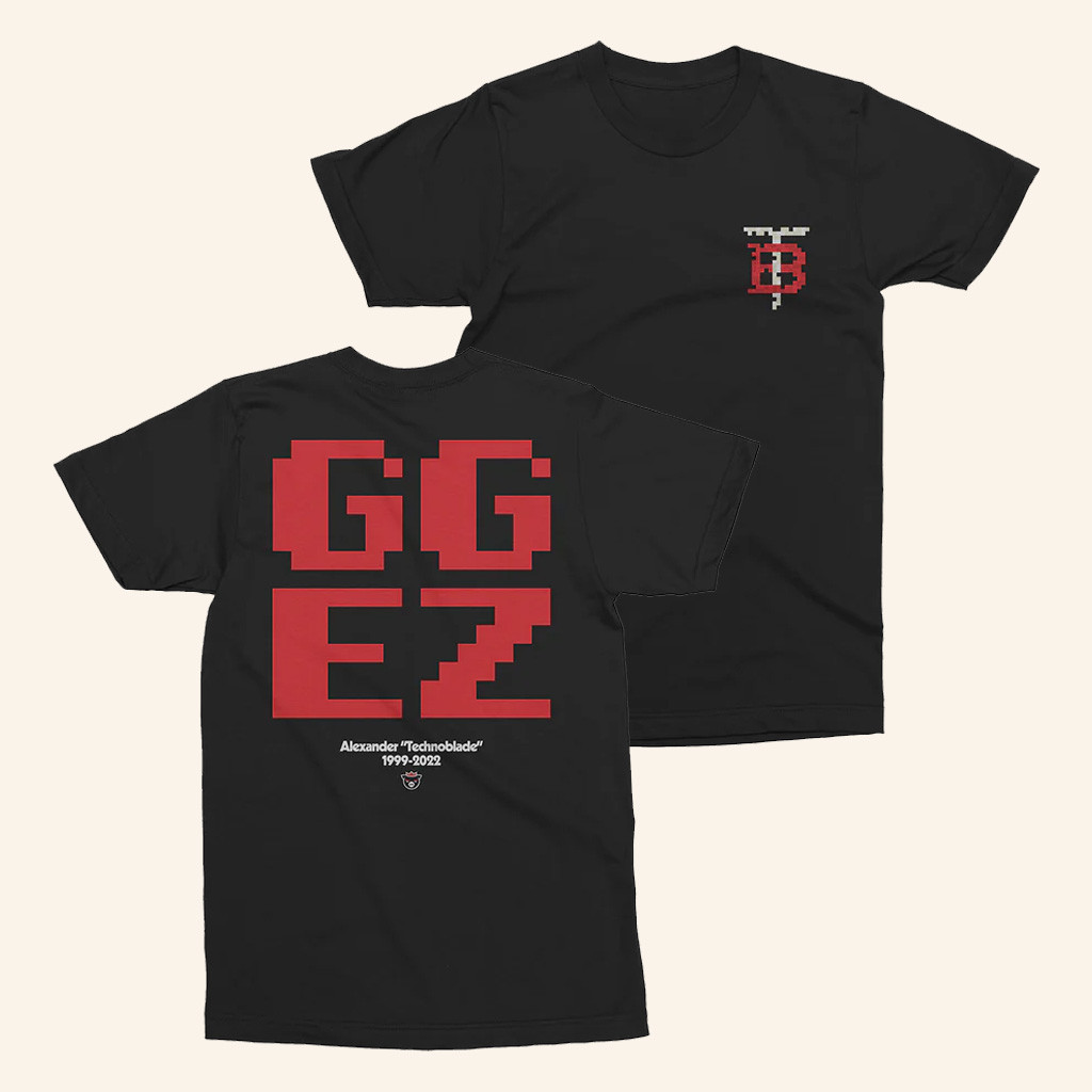 Technoblade Merch GGEZ T-Shirt Gift Ideas For Husband