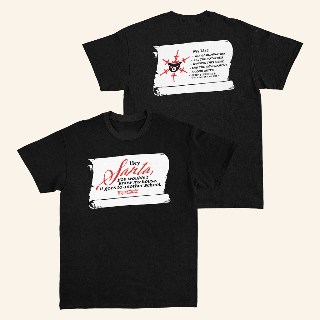 Technoblade Merch Hey Santa Shirt Christmas Presents For Boyfriend Technoblade Merch Hey Santa Shirt Christmas Presents For Boyfriend