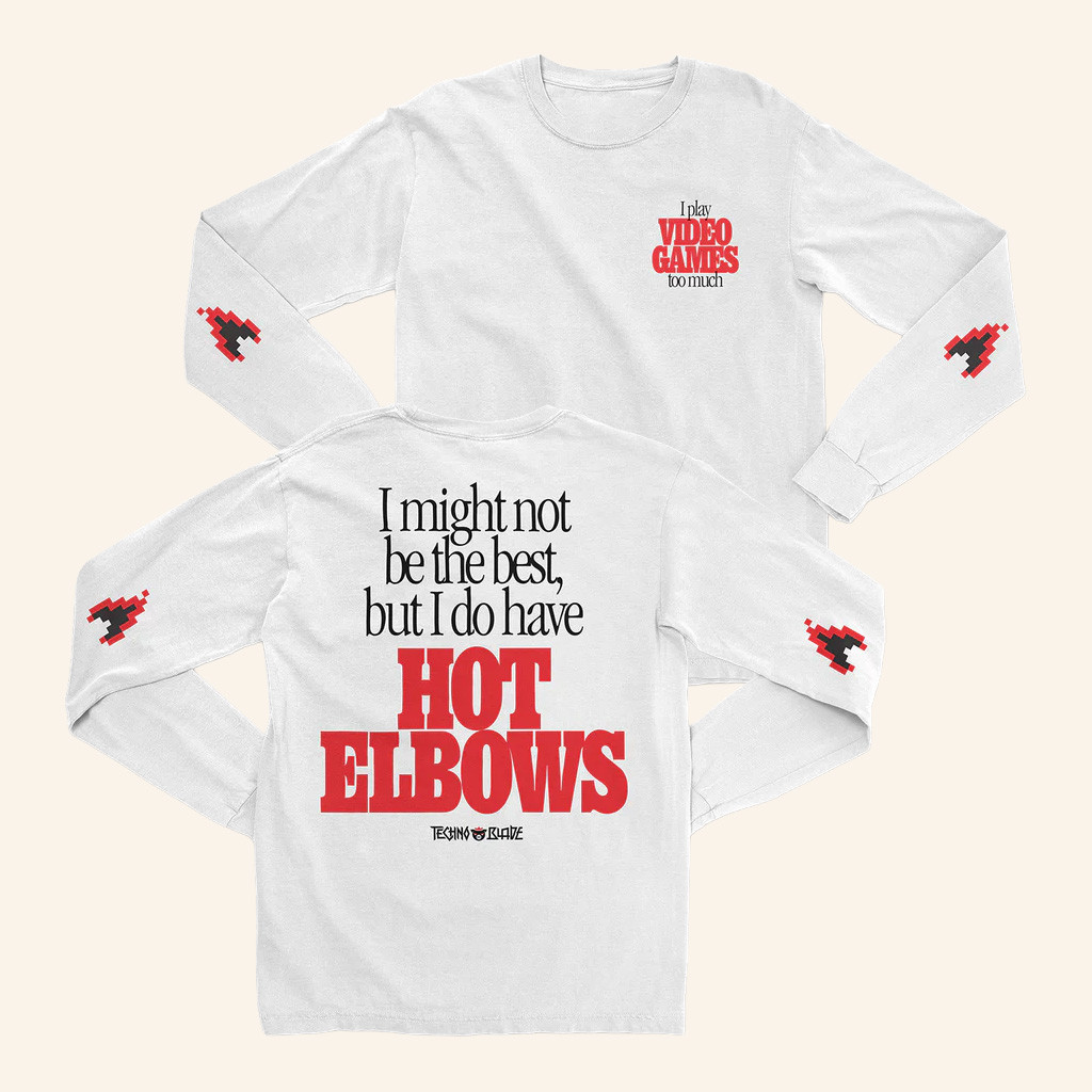 Technoblade Merch Hot Elbows Long Sleeve Shirt Xmas Gifts For Him