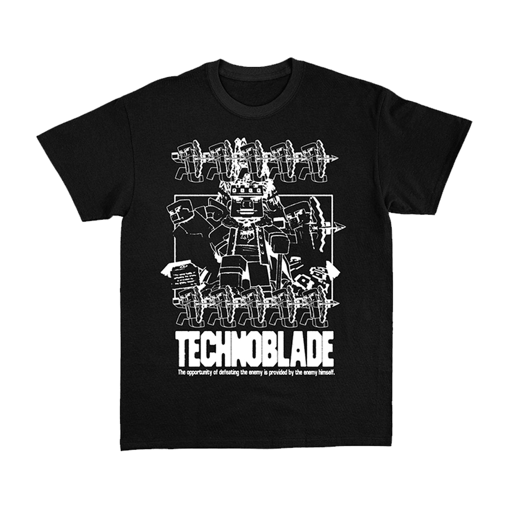 Technoblade Merch TB Neeerds T-Shirt Father's Day Presents For Dad Ideas 2025