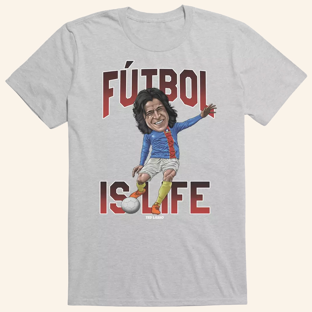 Ted Lasso Merch Dani Rojas Futbol Is Life T-Shirt Unique Gifts For Football Lovers