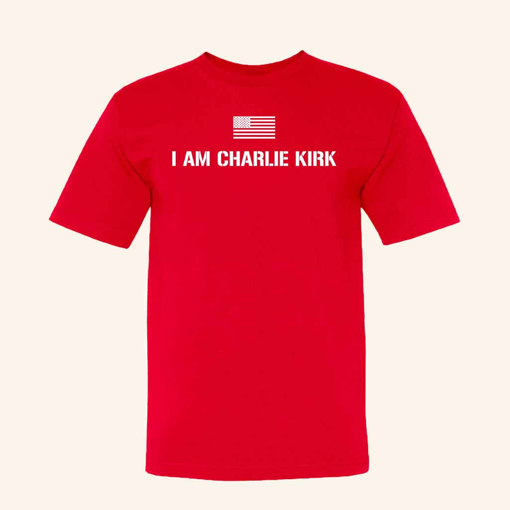 Ted Nugent Merch I Am Charlie Kirk T-Shirt Christmas Gift For Patriots Ted Nugent Merch I Am Charlie Kirk T-Shirt Christmas Gift For Patriots