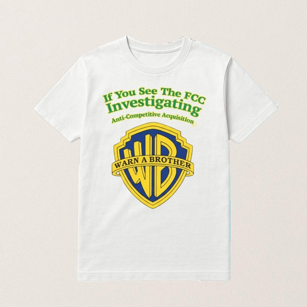 Ted Sarandos Merch If You See The FCC Investigating Warn A Brother Shirt Gifts For Him Ted Sarandos Merch If You See The FCC Investigating Warn A Brother Shirt Gifts For Him