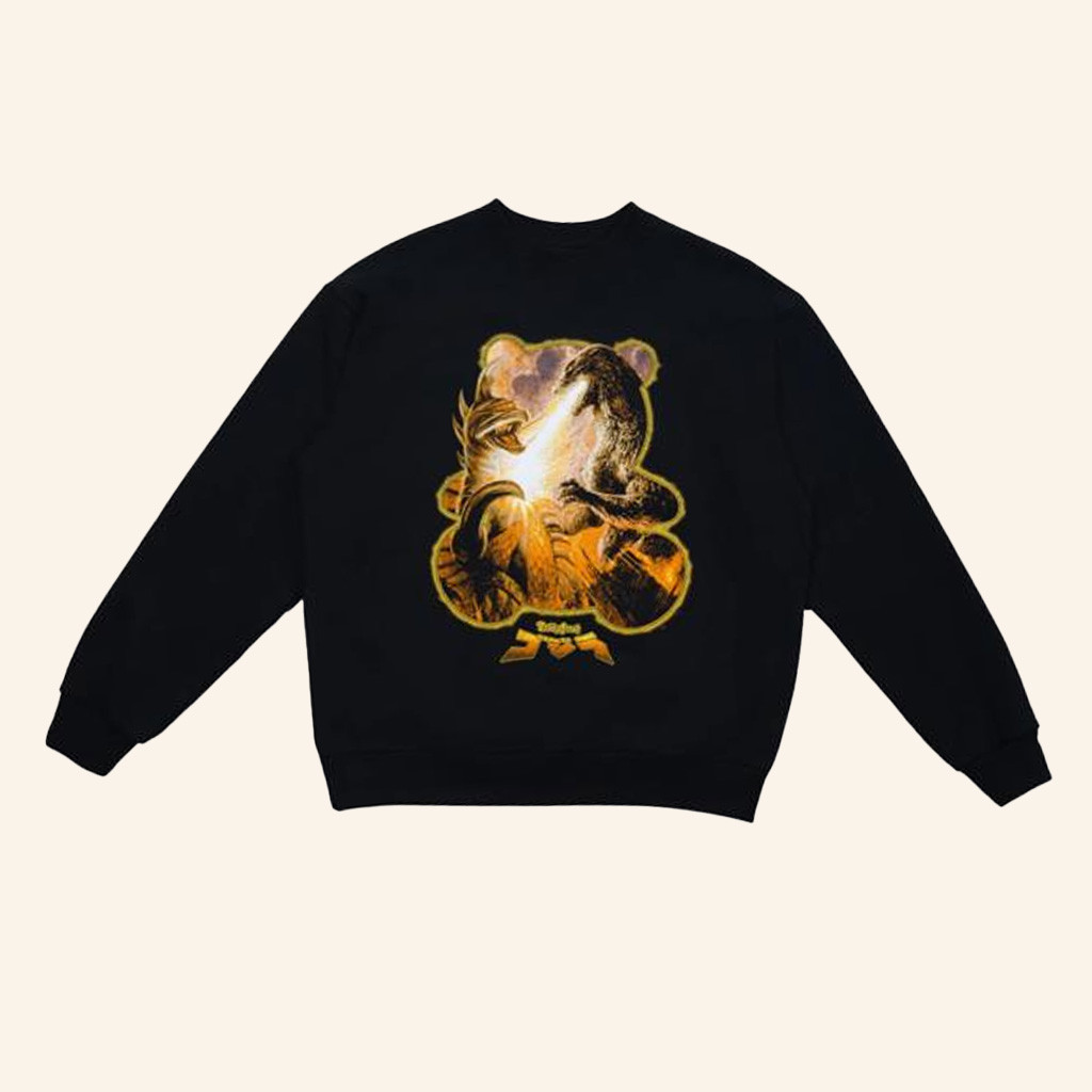 Teddy Fresh Merch Godzilla Kaiju Inferno Sweatshirt Gifts For Brother Teddy Fresh Merch Godzilla Kaiju Inferno Sweatshirt Gifts For Brother