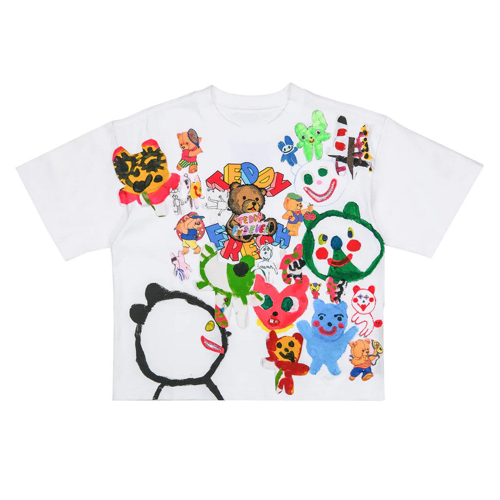 Teddy Fresh Merch TF x Kat Rose T-Shirt Gifts For Friends Teddy Fresh Merch TF x Kat Rose T-Shirt Gifts For Friends