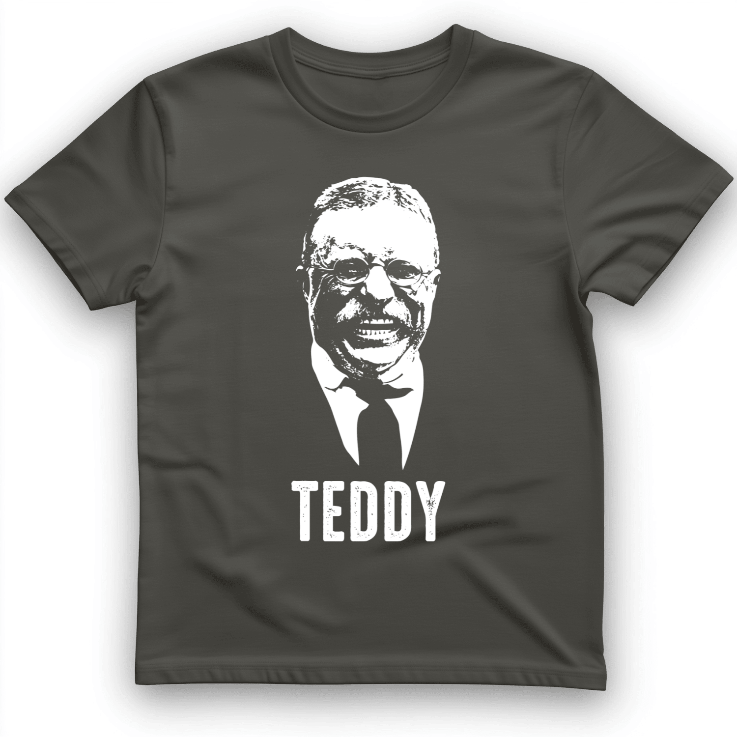 Teddy Graphic Design T-Shirt Funny Face Tee Unique Presents For Family Members