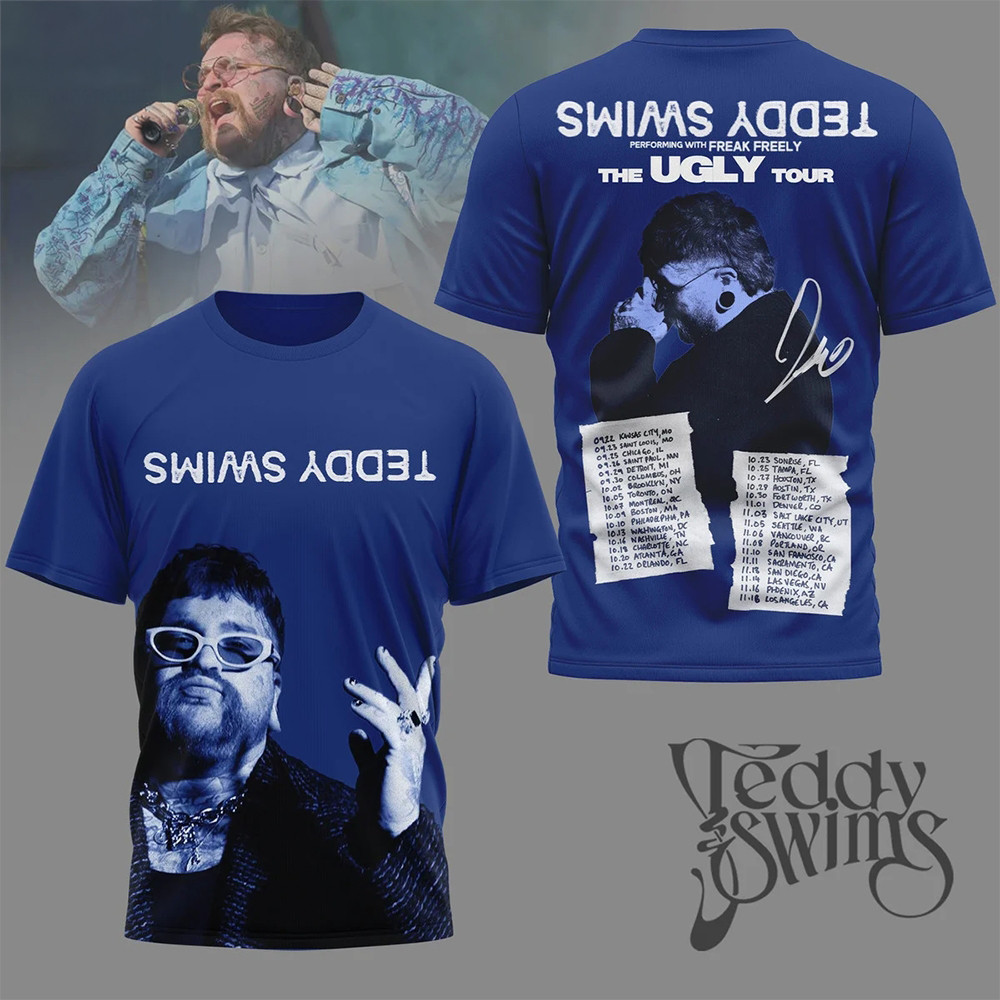 Teddy Swims I've Tried Everything But Therapy Tour T-Shirt Teddy Swims Clothes Best Gift For Him