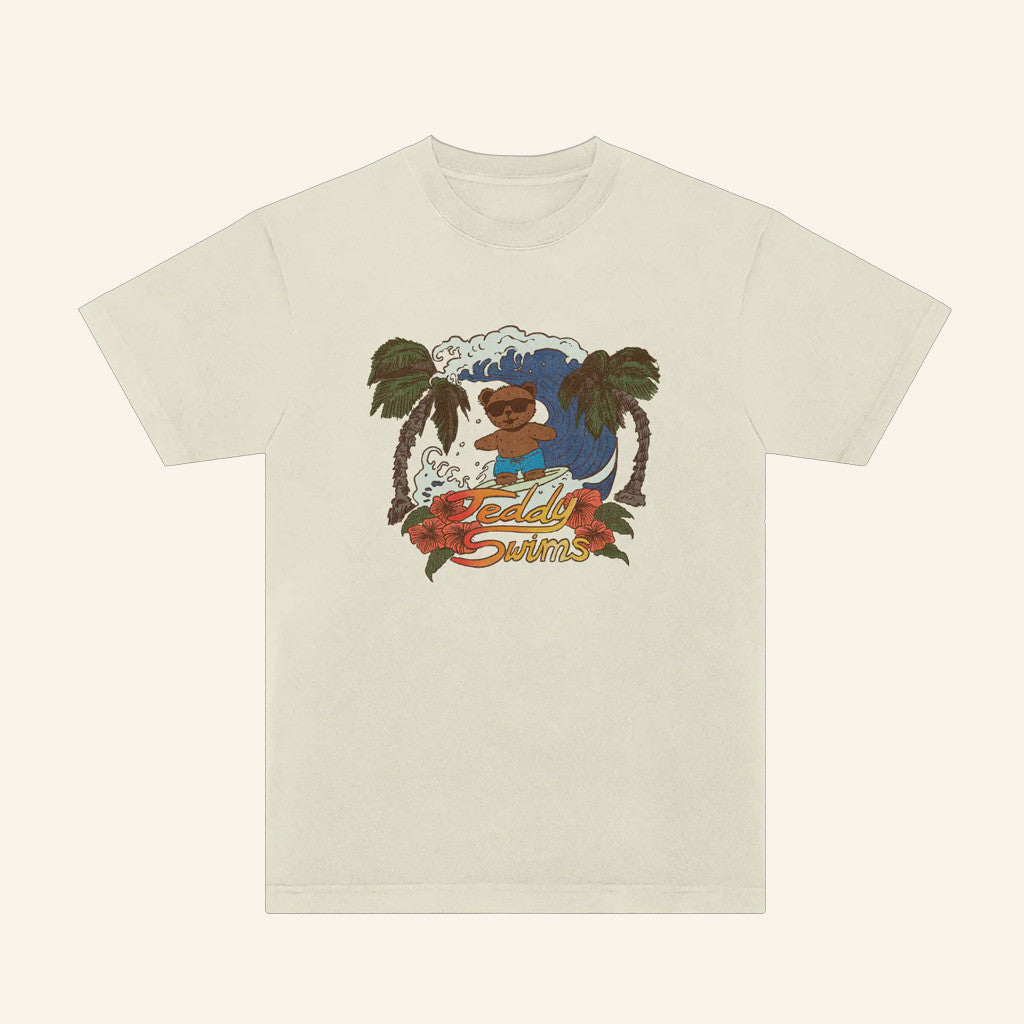 Teddy Swims Merch Surf's Up Teddy T-Shirt Gifts For Dudes Teddy Swims Merch Surf's Up Teddy T-Shirt Gifts For Dudes