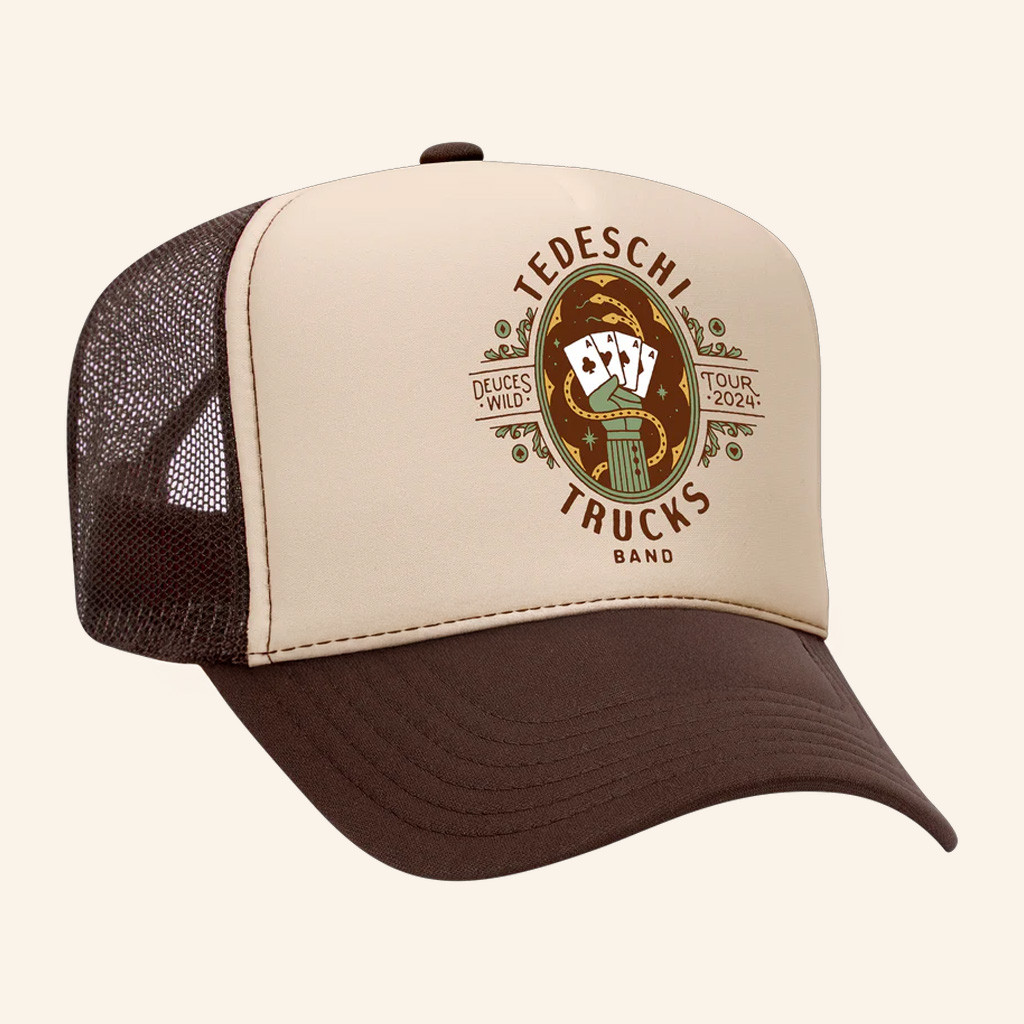 Tedeschi Trucks Band Merch Magic Hand Trucker Hat Christmas Gifts For Music Lovers Tedeschi Trucks Band Merch Magic Hand Trucker Hat Christmas Gifts For Music Lovers