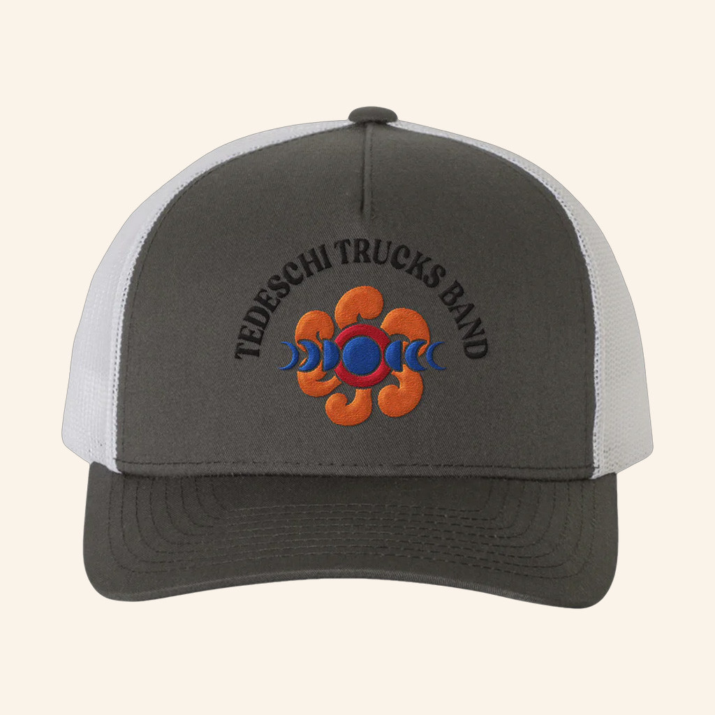 Tedeschi Trucks Band Merch Phases Trucker Hat Embroidered Gift Ideas For Music Lovers Tedeschi Trucks Band Merch Phases Trucker Hat Embroidered Gift Ideas For Music Lovers
