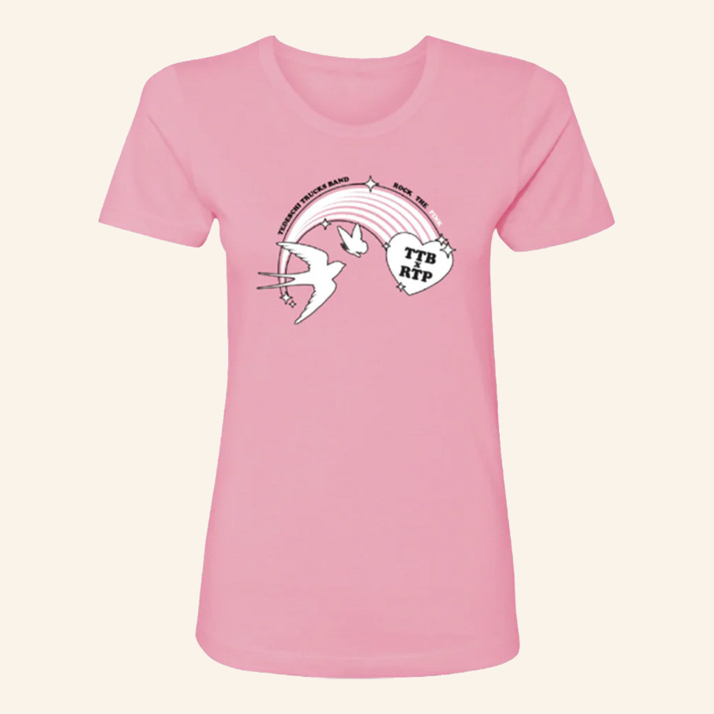 Tedeschi Trucks Band Merch Rock The Pink T-Shirt Gifts For Music Fans Tedeschi Trucks Band Merch Rock The Pink T-Shirt Gifts For Music Fans
