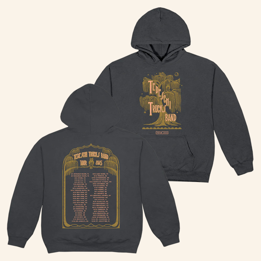 Tedeschi Trucks Band Merch Willow Tree Tour Hoodie Gifts For Music Fans