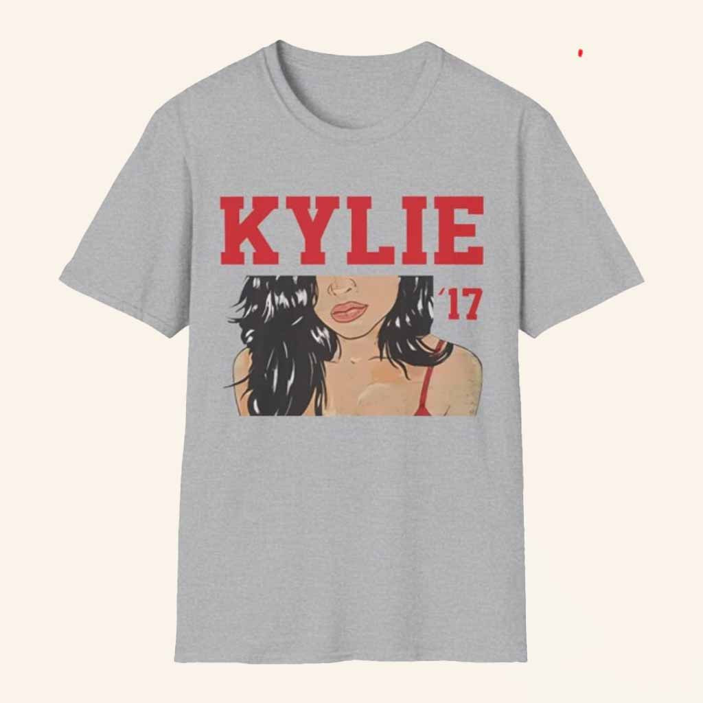 Teebello Merch Kylie Jenner Kylie 17 T-Shirt Christmas Gift Ideas For Friend Teebello Merch Kylie Jenner Kylie 17 T-Shirt Christmas Gift Ideas For Friend