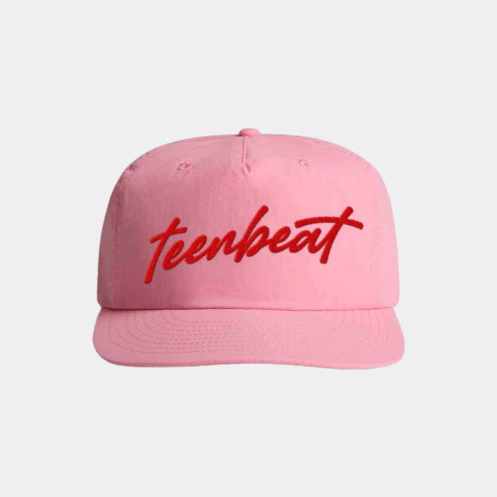 Teen Beat Merch Pink Logo Embroidered Hat Great Gifts Ideas For Girlfriend