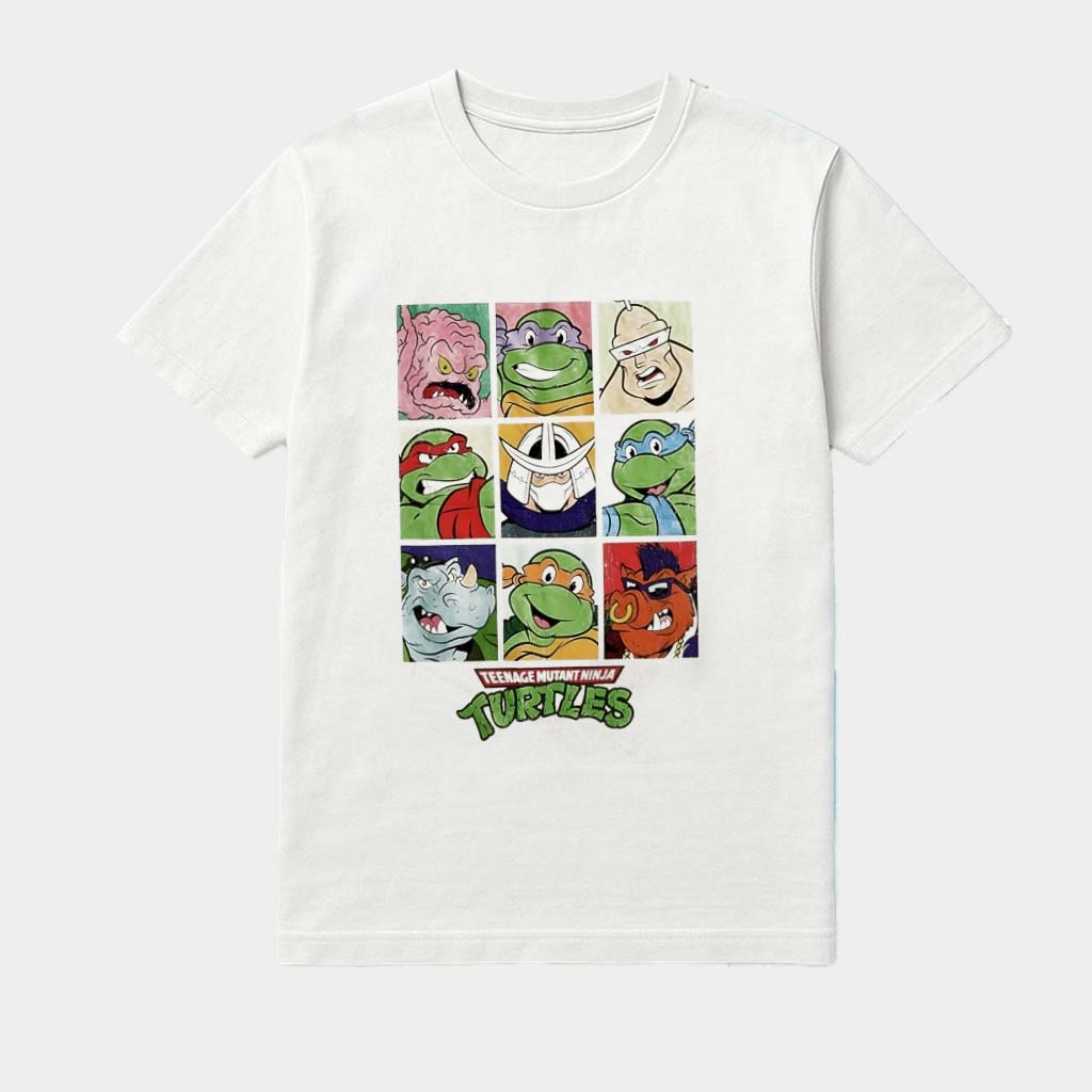 Teenage Mutant Ninja Turtles Facial Expressions Moment Shirt Gift Ideas For Son