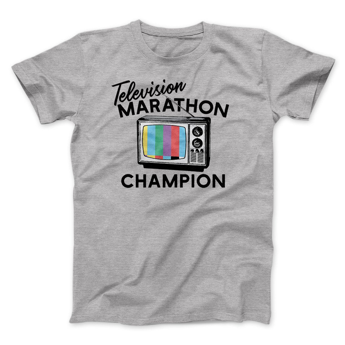 Television Marathon Champion Funny Movie Unisex T-Shirt Best Gift For Friends