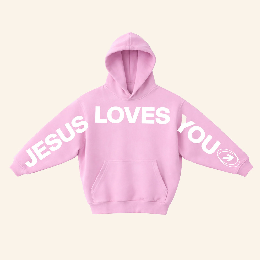 TENA LOVEOFGOD Merch Hug Hoodie Jesus Loves You Hoodie Birthday Gift For Girlfriend