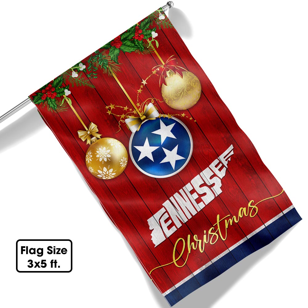 Tennessee Christmas Flag Christmas 2025