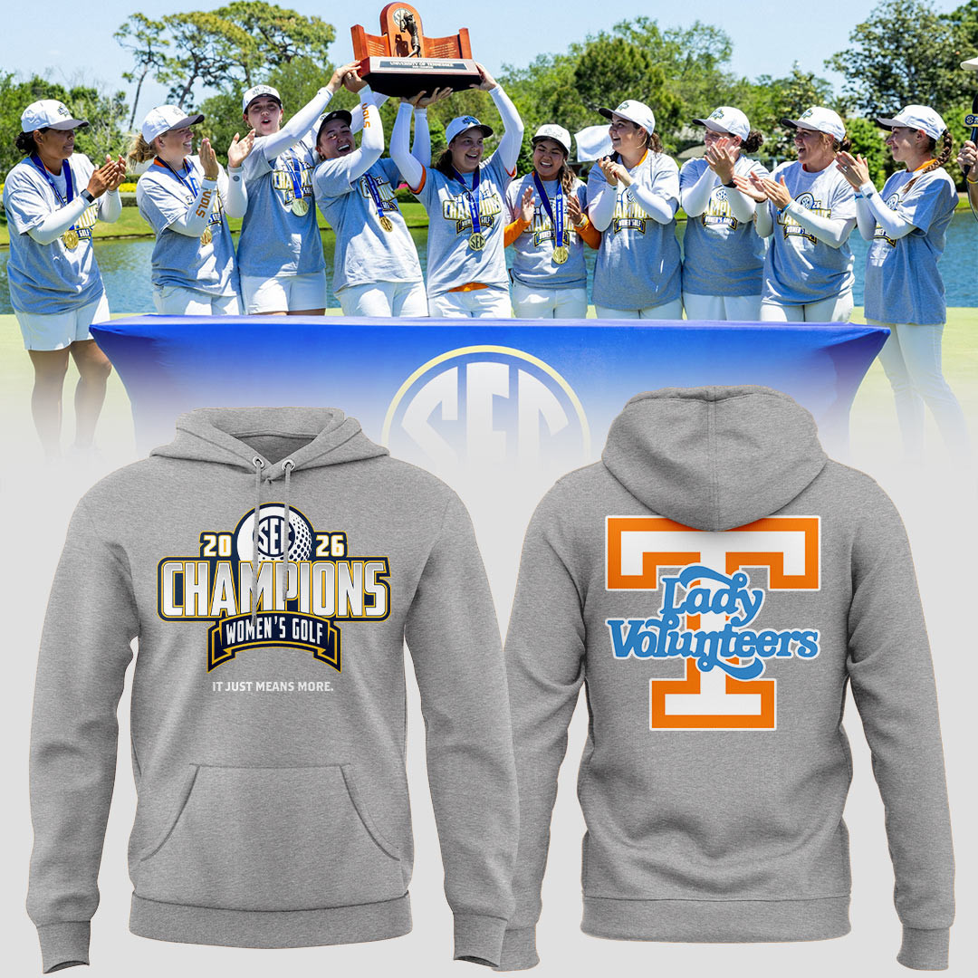 Tennessee Lady Volunteers SEC Women's Golf Championship Hoodie Game Day Clothing Gift For Fans
