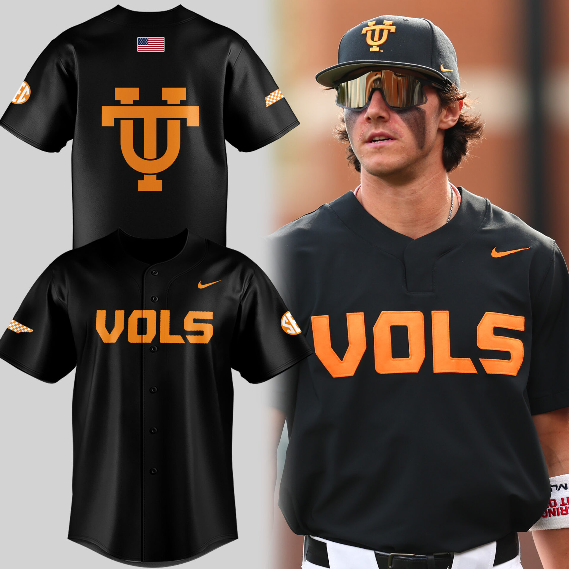 Tennessee Volunteers Dark Mode Vols Jersey Tennessee Volunteers Merch Gift For Fans