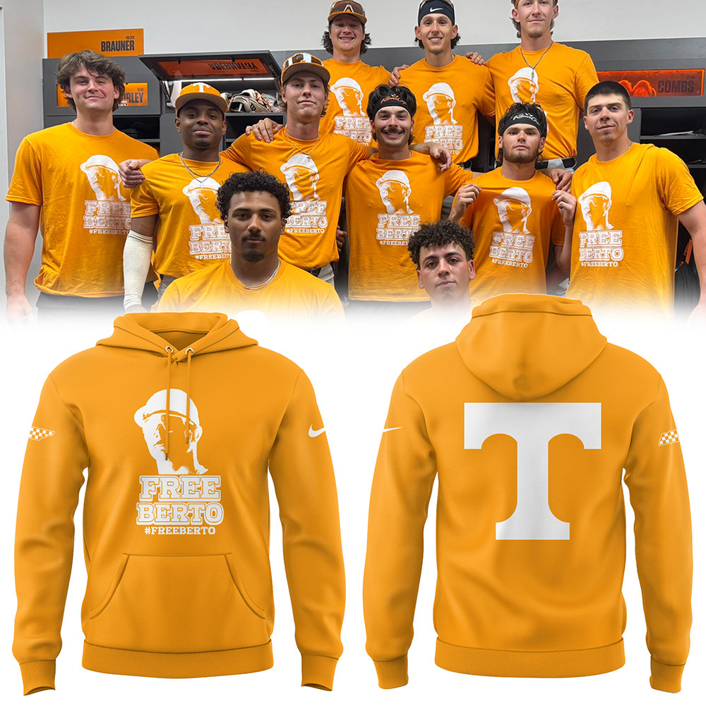 Tennessee Volunteers Free Berto Hoodie Tennessee Volunteers Merch Birthday Gift For Fans