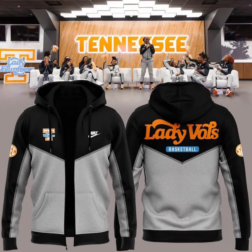 Tennessee Volunteers Lady Vols Basketball New Version 2025 Zip Hoodie Gifts For Basketball Fan