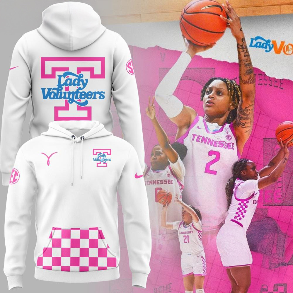 Tennessee Volunteers Limited Edition Lady Vols Basketball Fight Cancer Hoodie Fans Gifts