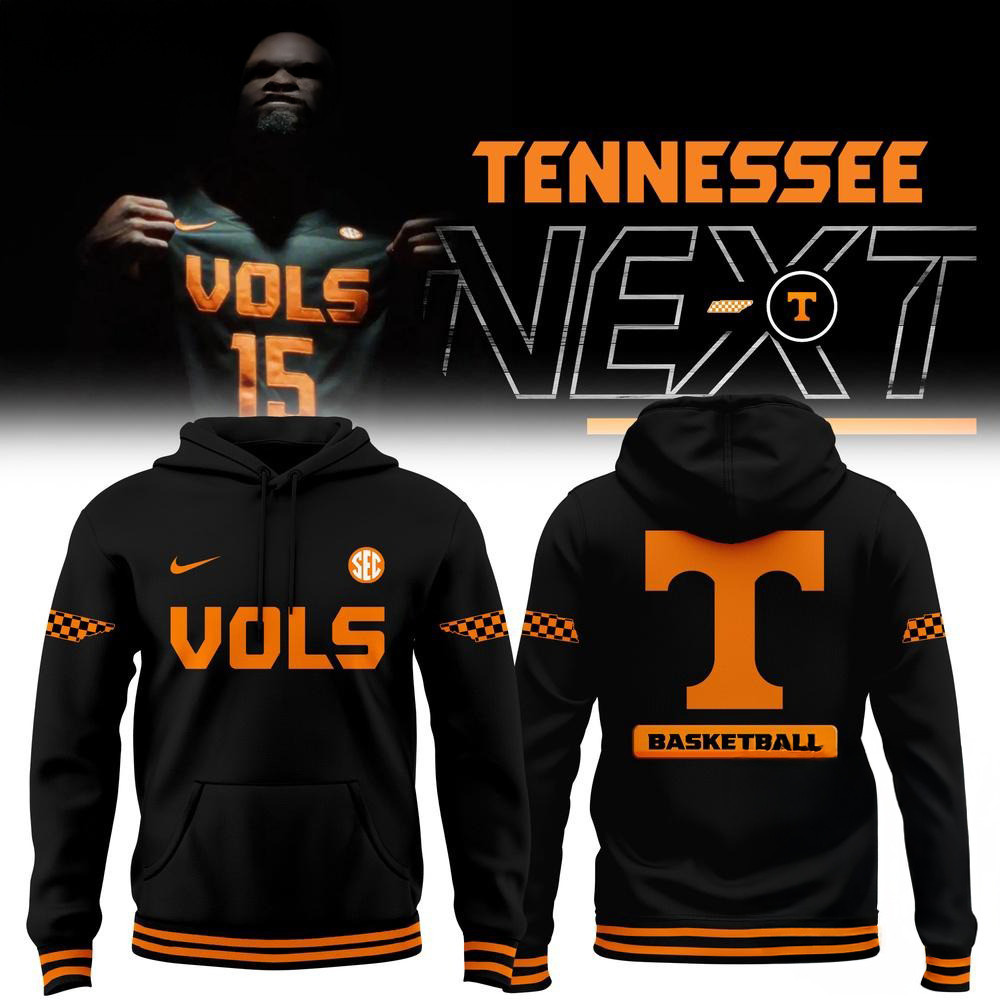 Tennessee Volunteers Special Dark Mode Basketball Limited New Hoodie Basketball Fan Gift Ideas